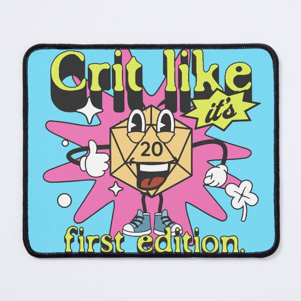 Item preview, Crit like it's first edition - 1974 - Thumbs up d20 designed and sold by Zanda-Nerd-Shop.