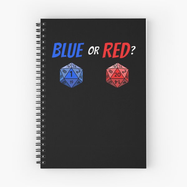 Item preview, Blue or Red? Choose Your Fate Dice - RPG & Matrix Crossover designed and sold by Zanda-Nerd-Shop.