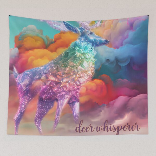 Item preview, Sparkle Deer Guiding the Deer Whisperers designed and sold by EmeraldeaArt.