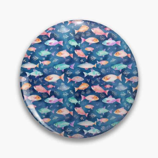 Item preview, Colorful Fish Pattern designed and sold by franktact.