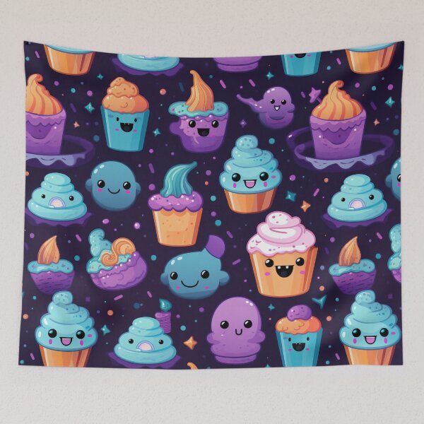 Item preview, Colorful Halloween Sweet Treats Pattern Seamless designed and sold by Digiversal.