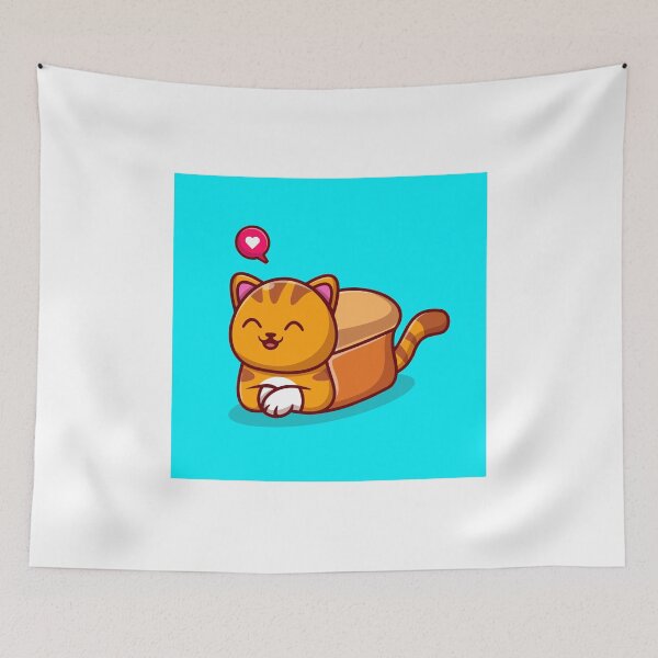 Item preview, Adorable Cat Bread: A Purrfect Delight designed and sold by hjian8219.