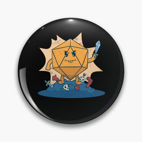 Item preview, Triumphant d20 Dice Warrior - Critical hit strikes again! designed and sold by Zanda-Nerd-Shop.