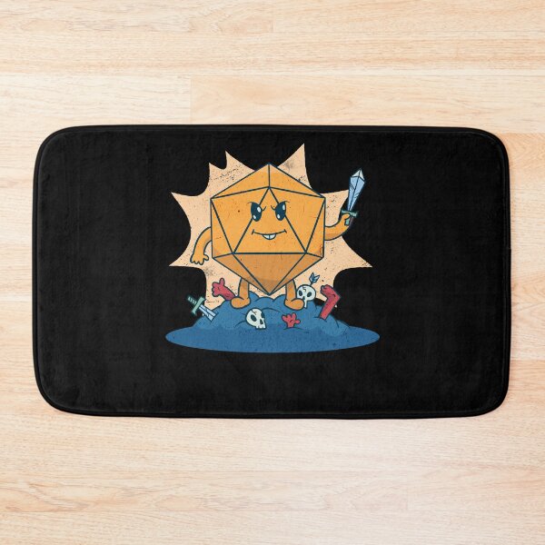 Item preview, Triumphant d20 Dice Warrior - Critical hit strikes again! designed and sold by Zanda-Nerd-Shop.