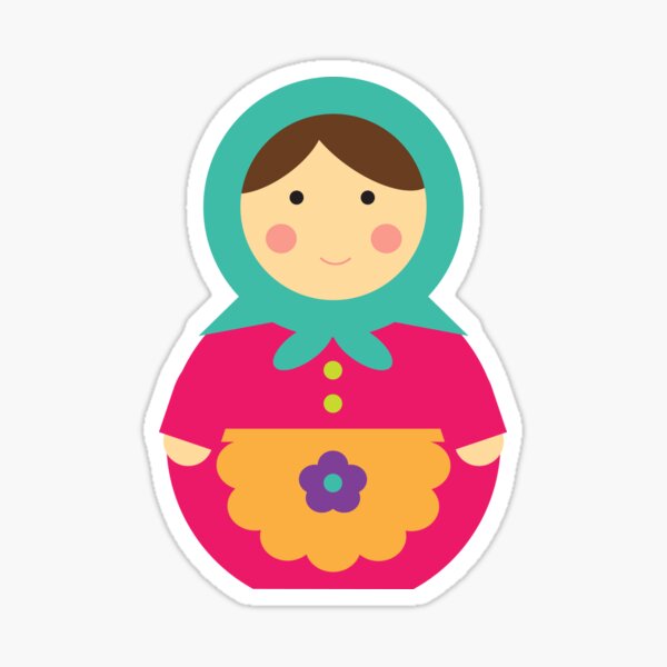 Matryoshka Doll Sticker