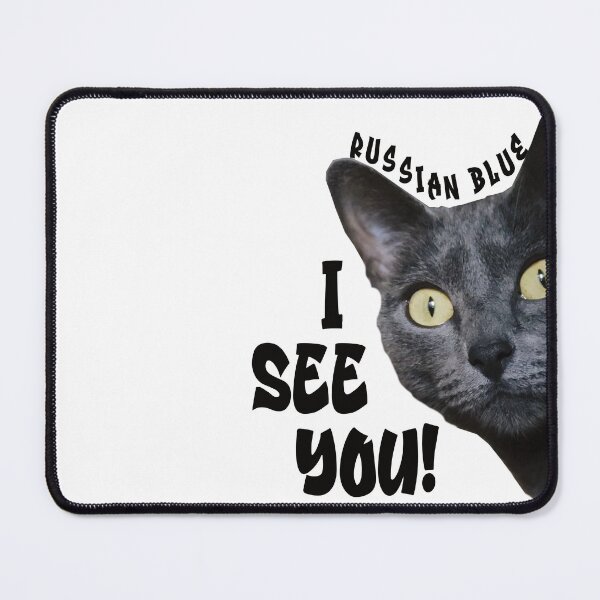 Item preview, Funny Meme Russian Blue Cat designed and sold by MimsTees.