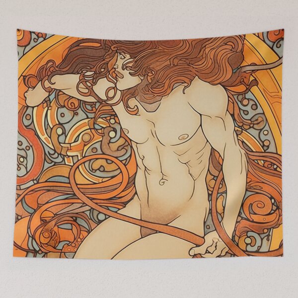 Item preview, Ifrit drawing designed and sold by ComicsFactory.