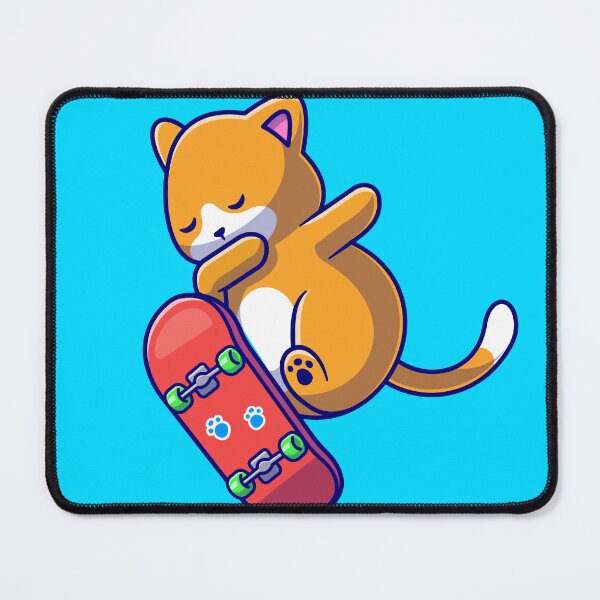 Item preview, Skateboarding Kitty: A Playful Adventure designed and sold by hjian8219.