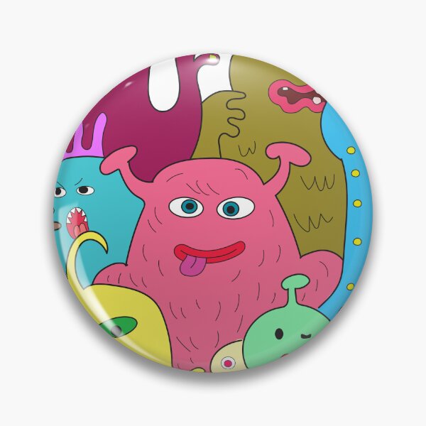 Item preview, Halloween alien monster from outer space. Cartoon drawing. designed and sold by Nalidsa Sukprasert.