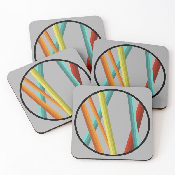 Item preview, Gradient Bar Fiesta Badge designed and sold by SoundsGoodArt.