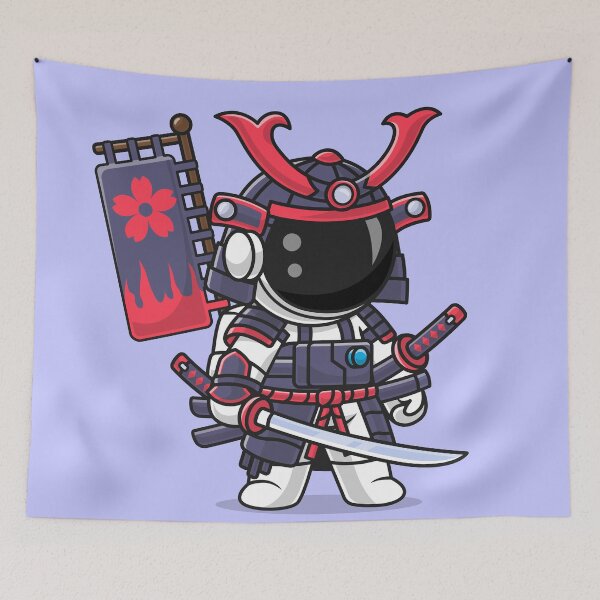 Item preview, Cosmic Samurai: The Brave Astronaut Warrior designed and sold by hjian8219.