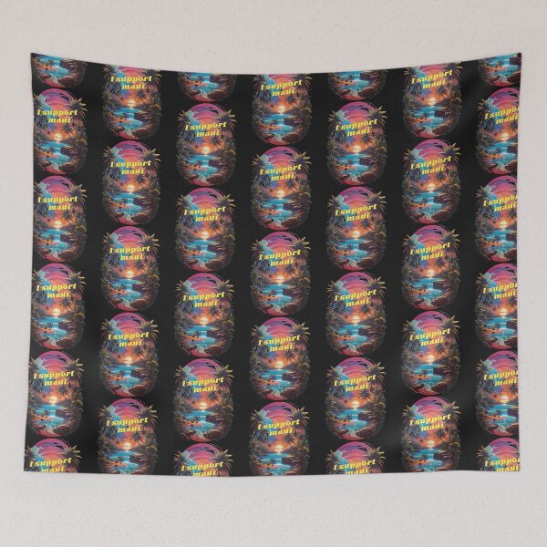 Item preview, I support Maui T-shirt designed and sold by TshirtTown77.