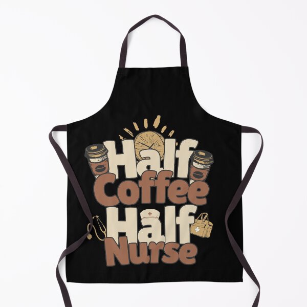 Item preview, Half-coffee, half-nurse. Perfect nurse gift. designed and sold by Zandalus.