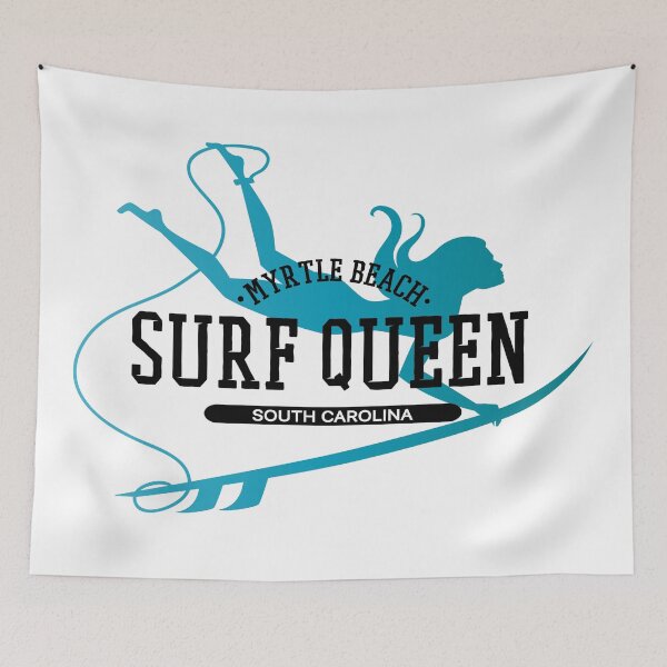 Item preview, Myrtle Beach, South Carolina, Surf Queen designed and sold by Nauti & Nice Co.  Coastal Apparel Line.