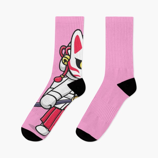 Item preview, Galactic Samurai: The Enigmatic Astronaut with Kitsune Mask" designed and sold by hjian8219.