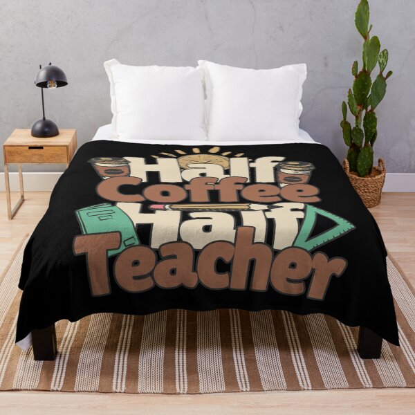 Item preview, Half-coffee, half-teacher. Perfect teacher gift. designed and sold by Zandalus.