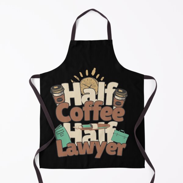 Item preview, Half-coffee, half-lawyer. Perfect lawyer gift. designed and sold by Zandalus.