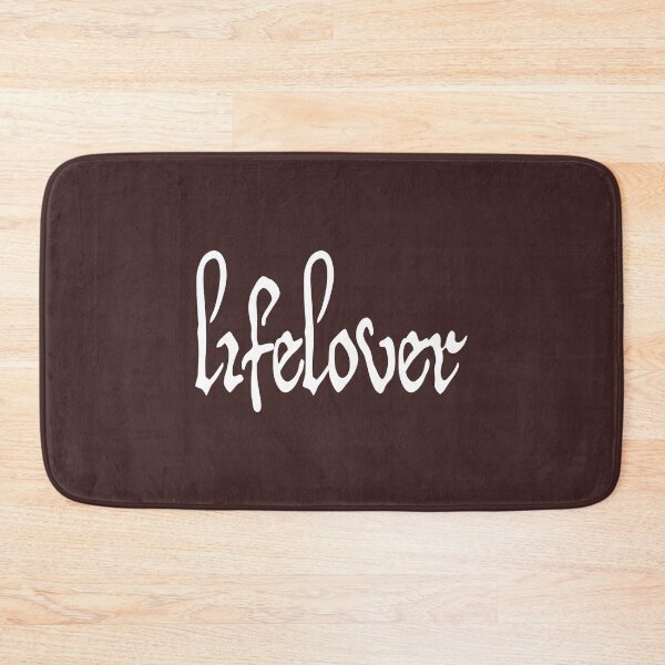 Item preview, Lifelover White Solid Logo designed and sold by AnnettDonald.