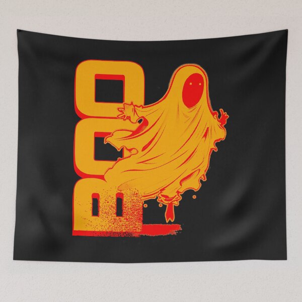 Item preview, Ghost Of Disapproval - Orange Halftone V.1 designed and sold by SimonSay.
