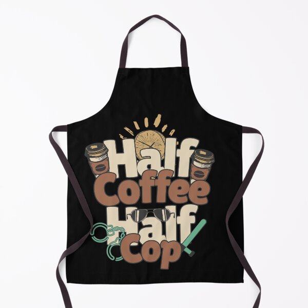 Item preview, Half-coffee, half-cop. Perfect cop gift. designed and sold by Zandalus.