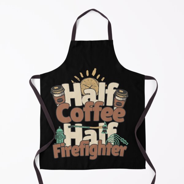 Item preview, Half-coffee, half-firefighter. Perfect firefighter gift. designed and sold by Zandalus.