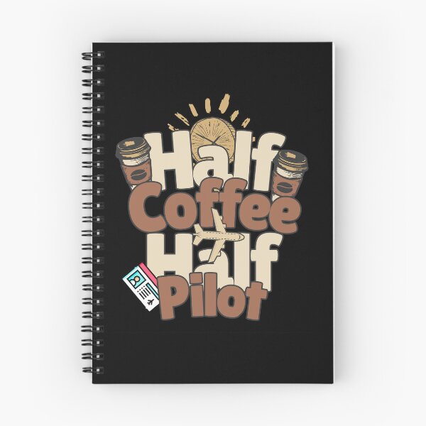 Item preview, Half-coffee, half-pilot. Perfect pilot gift. designed and sold by Zandalus.