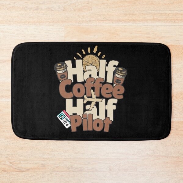 Item preview, Half-coffee, half-pilot. Perfect pilot gift. designed and sold by Zandalus.