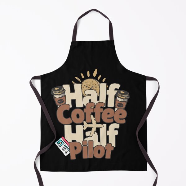 Item preview, Half-coffee, half-pilot. Perfect pilot gift. designed and sold by Zandalus.