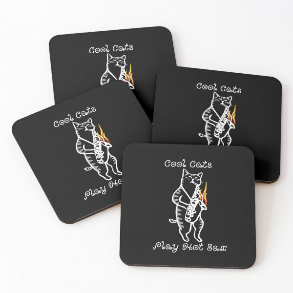 Item preview, Cool Cats Play Hot Sax designed and sold by Aurorapod.