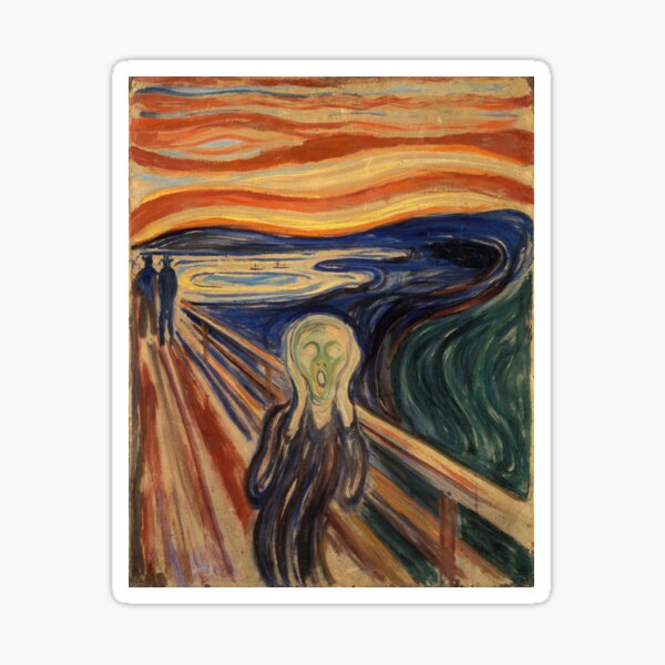 Artikel-Vorschau von Der Schrei von Edvard Munch, 1910, designt und verkauft von Vintage Wall Art.