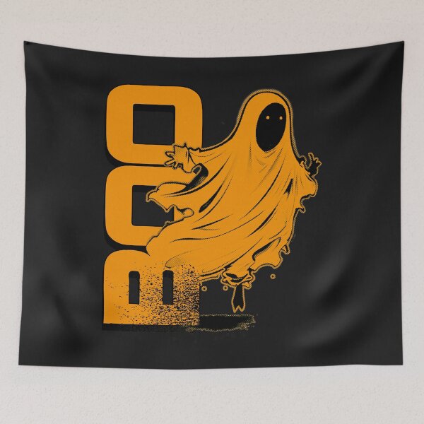Item preview, Ghost Of Disapproval - Orange Halftone V.2 designed and sold by SimonSay.