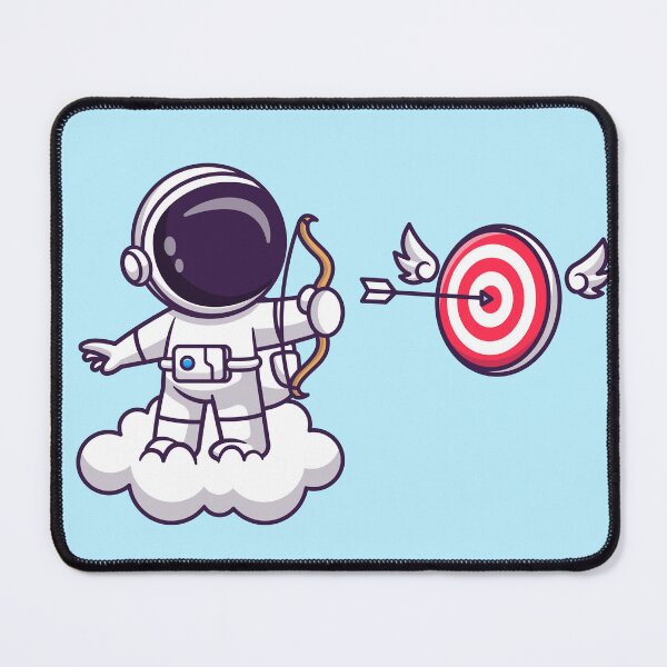 Item preview, Archery Among the Clouds: Cute Astronaut's Ethereal Adventure designed and sold by hjian8219.