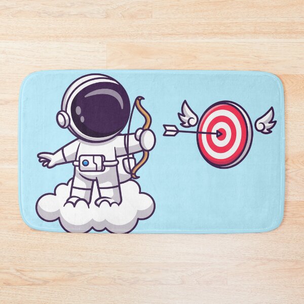 Item preview, Archery Among the Clouds: Cute Astronaut's Ethereal Adventure designed and sold by hjian8219.