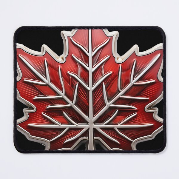 Item preview, Red Canadian Maple Leaf designed and sold by WallGarden.
