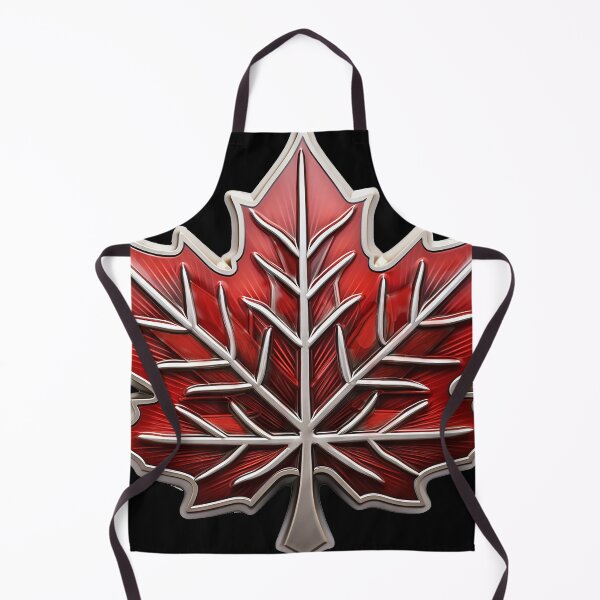 Item preview, Red Canadian Maple Leaf designed and sold by WallGarden.