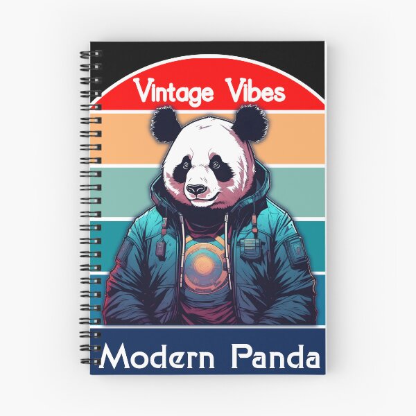 Item preview, Vintage Vibes, Modern Panda designed and sold by MrHorux.