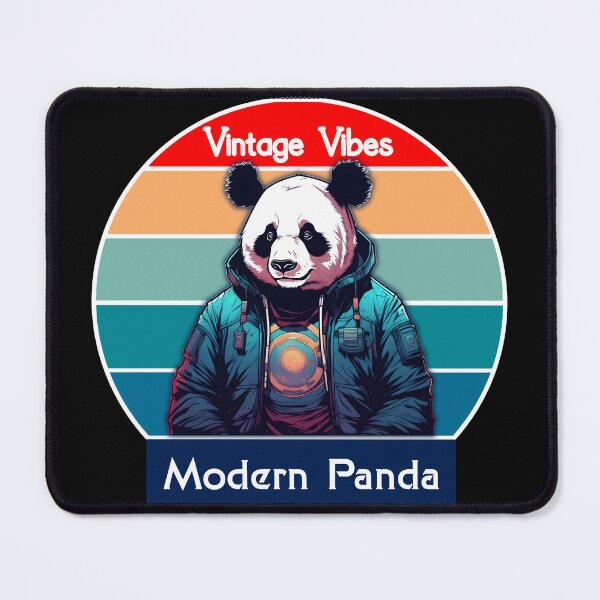 Item preview, Vintage Vibes, Modern Panda designed and sold by MrHorux.