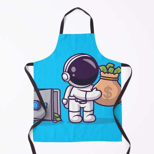 Item preview, Cosmic Fortune: Cute Astronaut's Money Adventure designed and sold by hjian8219.