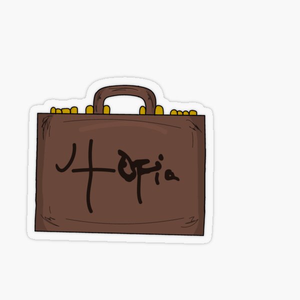 utopia briefcase Travis Scott sticker | Sticker