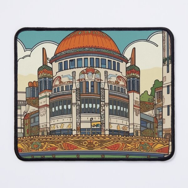 Item preview, Indianopolis city drawing designed and sold by ComicsFactory.