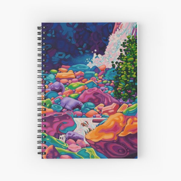 Joy - Lower Yosemite Falls Spiral Notebook