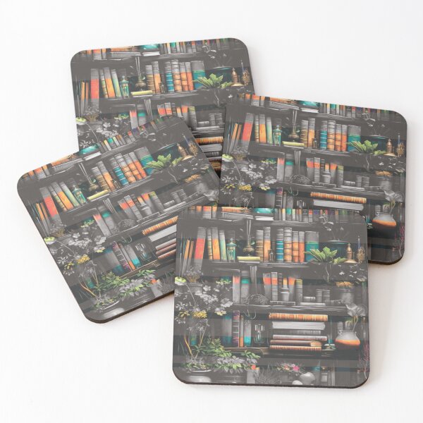 Item preview, Grayscale and color bookshelf designed and sold by MarcioCellos.