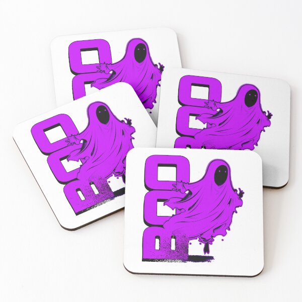 Item preview, Ghost Of Disapproval - Purple Halftone designed and sold by SimonSay.