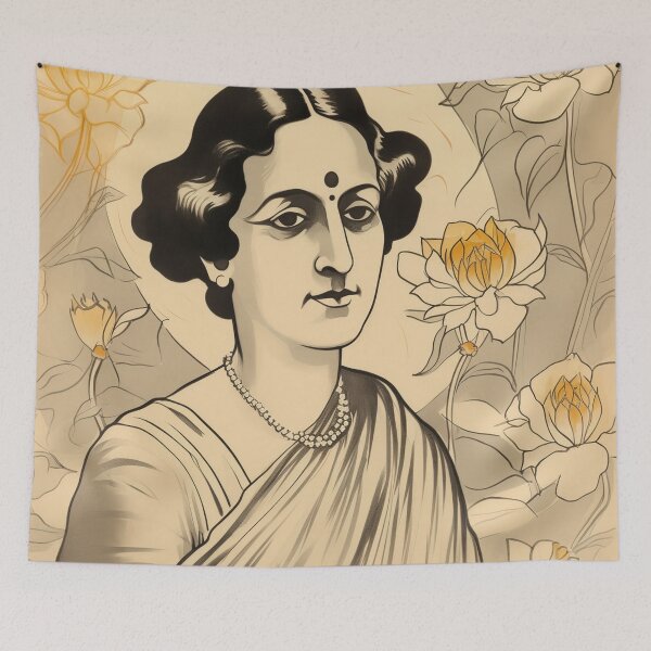 Item preview, Indira Gandhi leader designed and sold by ComicsFactory.