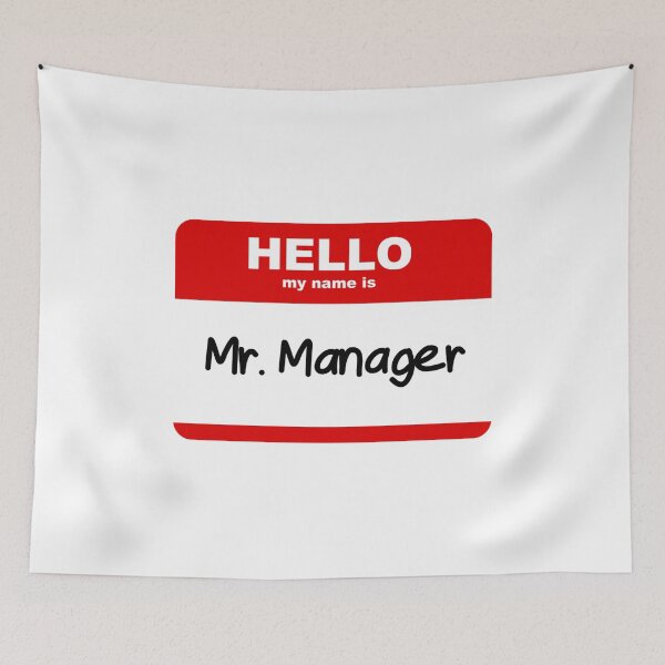 Item preview, mr. manager designed and sold by cryptidclaire.