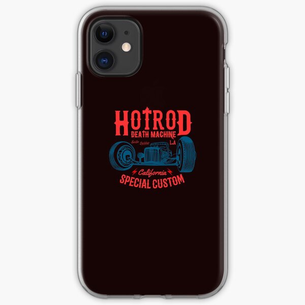 Hot Rod Death Machine iPhone Soft Case