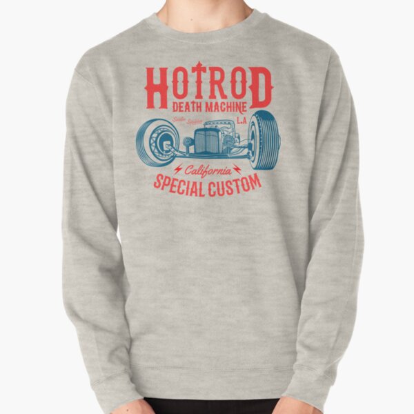 Hot Rod Death Machine Pullover Sweatshirt