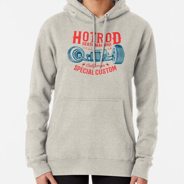 Hot Rod Death Machine Pullover Hoodie