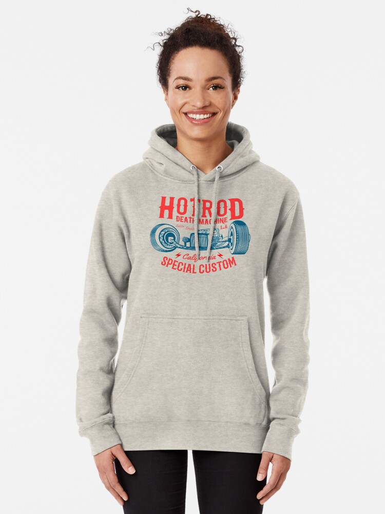 Alternative Ansicht von Hot Rod Death Machine Hoodie