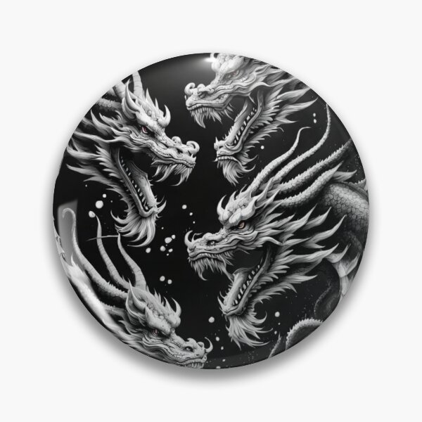 Item preview, Four Fighting Dragons  designed and sold by Hankotsu.